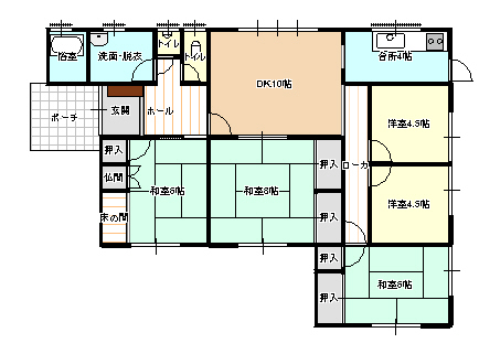 山陽小野田市鴨ノ庄中古住宅