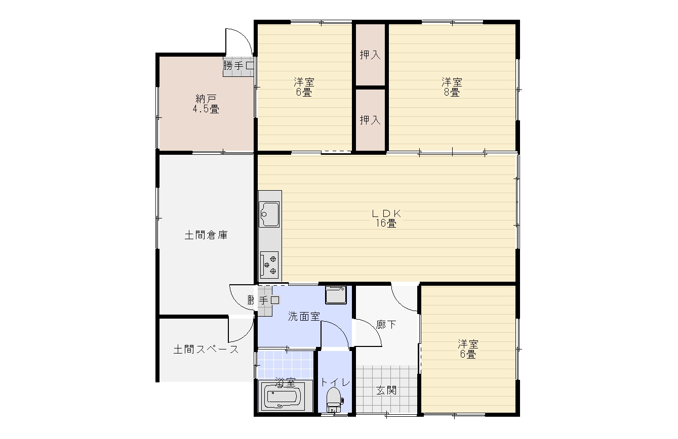 黒石北２丁目中古住宅